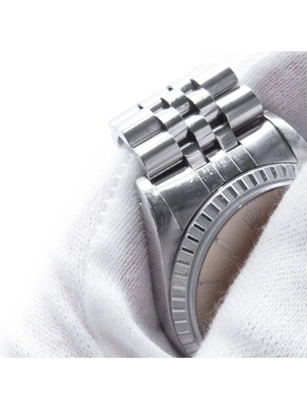 Rolex Datejust Watch Silver Dial